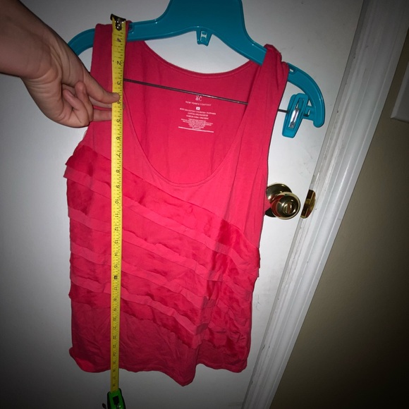 New York & Company Pink Tank Top Medium -SOLD - Picture 5 of 7